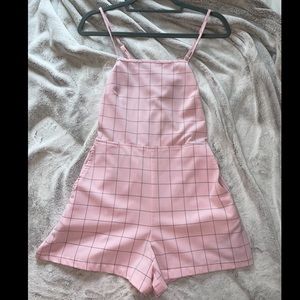 Pink romper